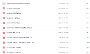 卫摩尔投研-卫斯理观察 2022年文档 22个