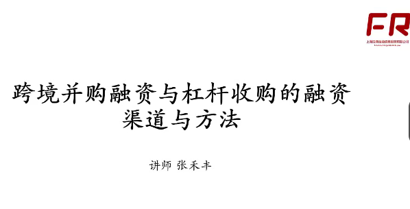 跨境并购与杠杆收购的融资渠道与方法