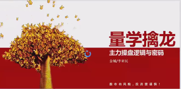 量学云讲堂 金诚-李亚民  2024年第54期视频课程主课系统课+盘后 35视频