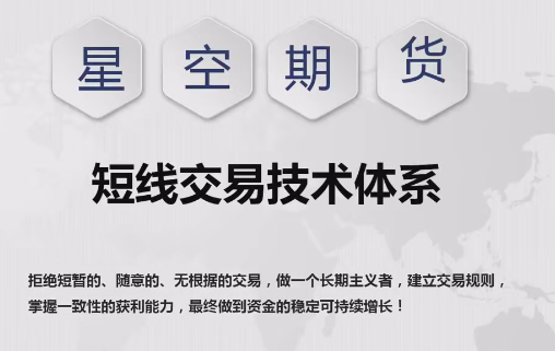【星空期货】星空老师短线交易技术体系《日内波段交易》