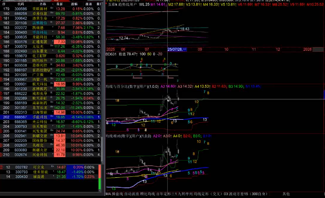 【时空趋势】时空趋势2025.8.9技术分析3.0 第十九讲 涨跌幅限制公式编写 1视频