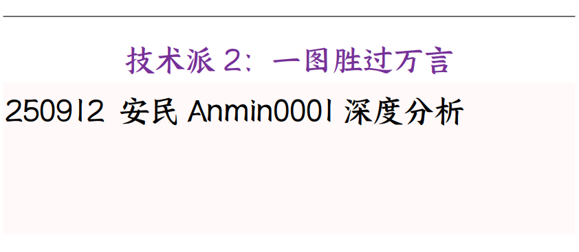 【安民】250912安民分析付费《技术派2：一图胜过万言》”PDF文章