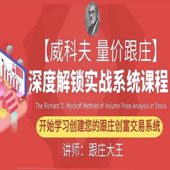 跟庄大王第七届威科夫量价跟庄培训班课程视频回放（包含PPT课件资料）
